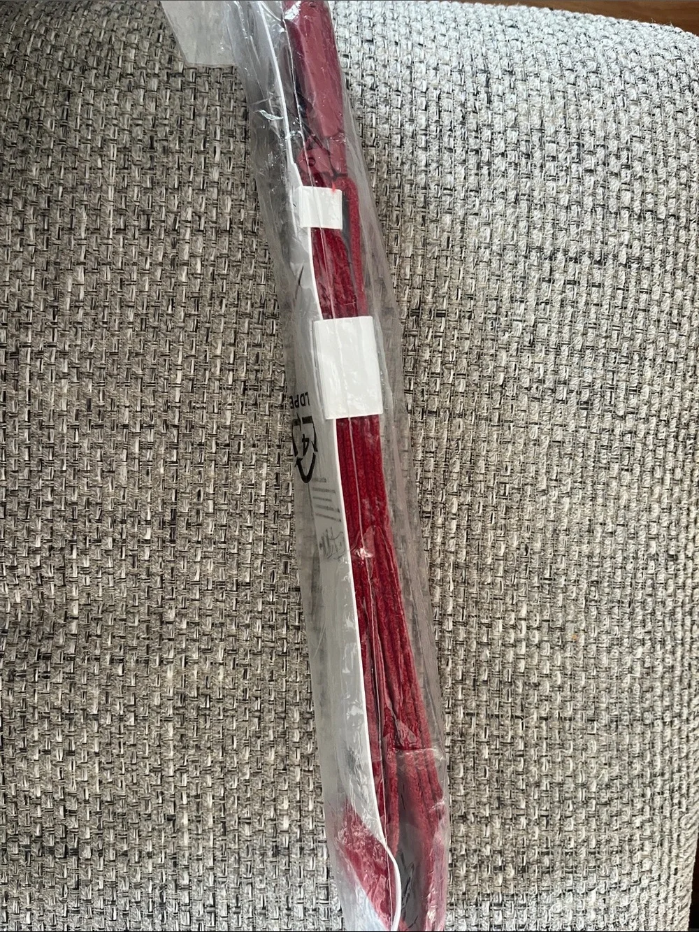 Nike Unisex Burgundy Web Belt with White Swoosh